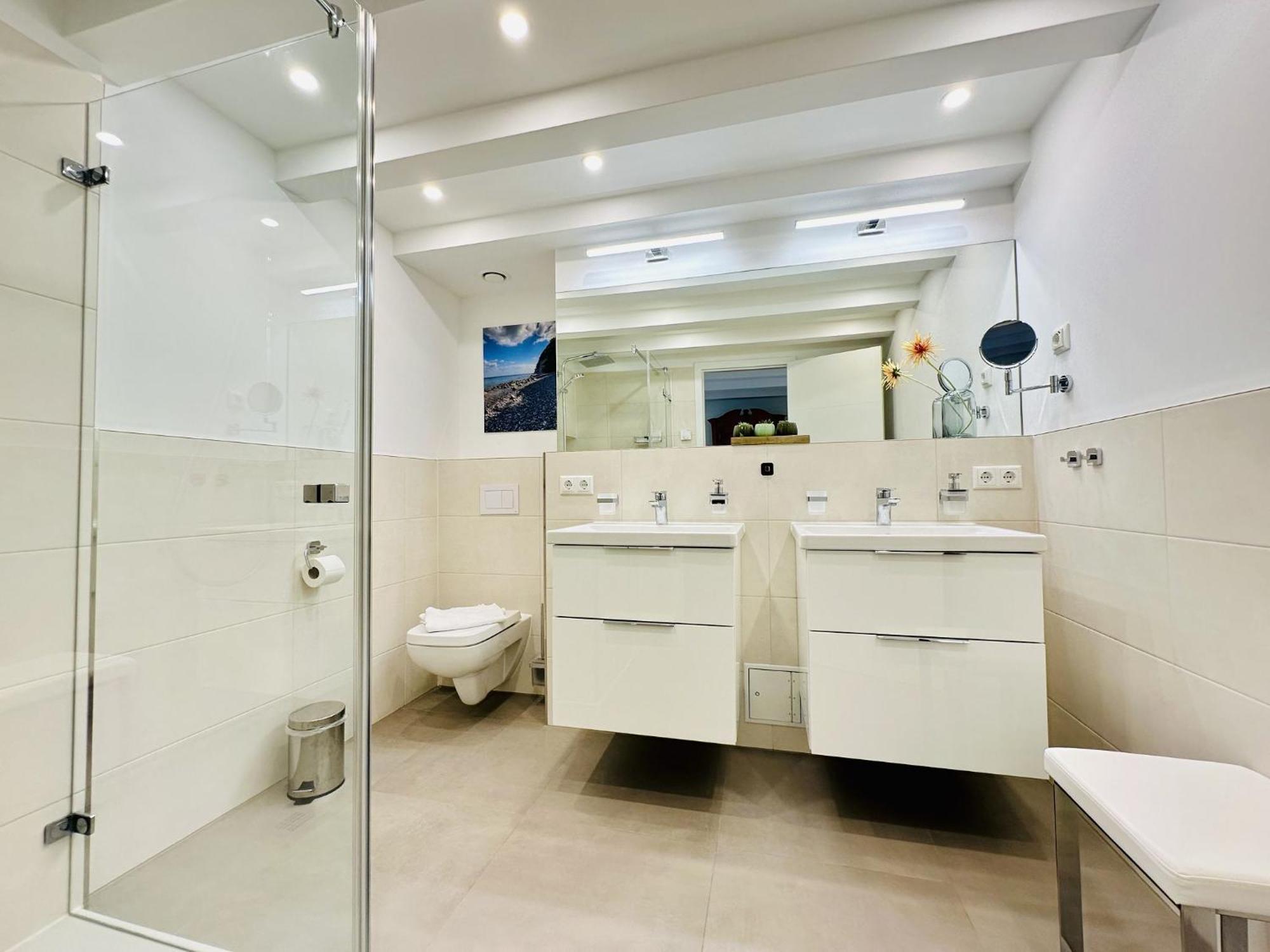 Ferienwohnung Kiek In Im Haus Wittow Prora Binz Dış mekan fotoğraf